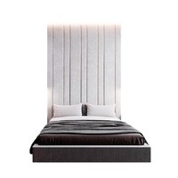 Мягкие стеновые панели с кроватью 3